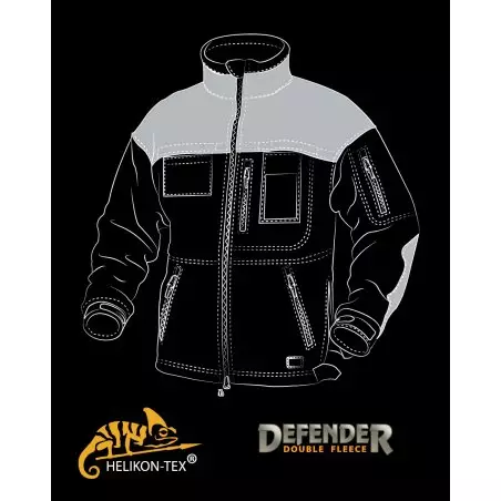 Helikon-Tex® DEFENDER Fleece jacket - Black