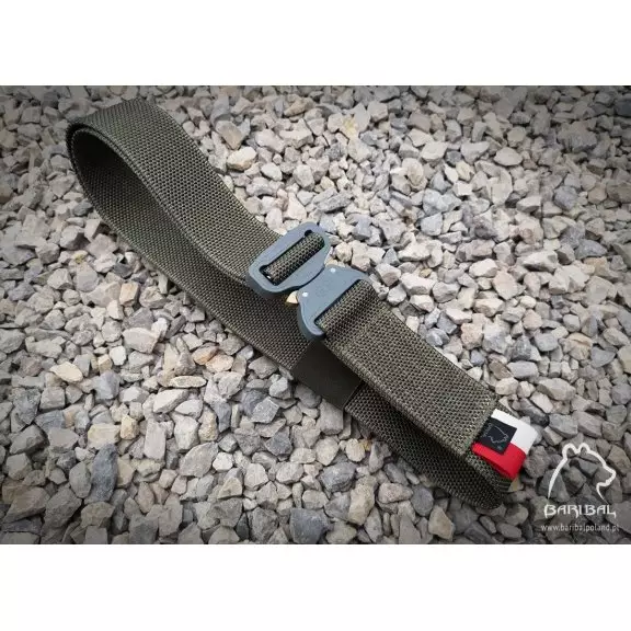 Baribal® Tactical Trouser Belt 44mm With Cobra Bastil Buckle - Olive Green