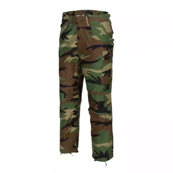 Helikon-Tex® US ARMY MILITARY M65 Trousers / Pants - Nyco Sateen - US Woodland