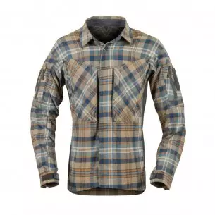 Helikon-Tex® MBDU Flannel Shirt® - Slate Blue Checkered