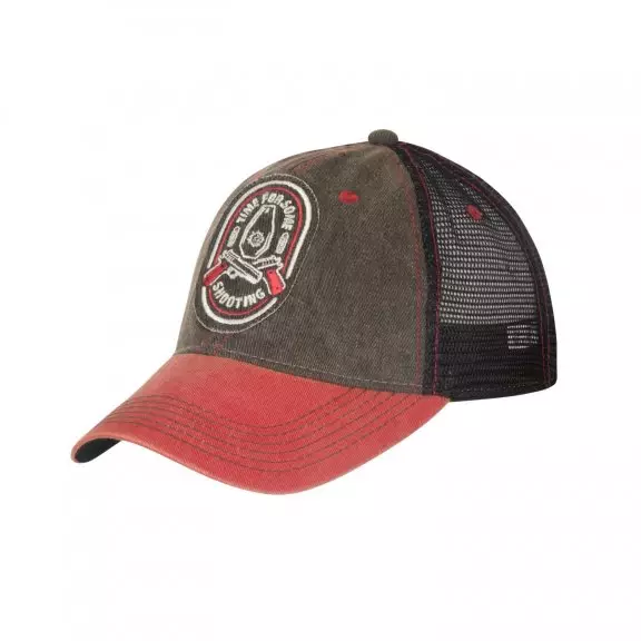 Helikon-Tex Trucker Shooting Time Cap - Dirty Washed Cotton