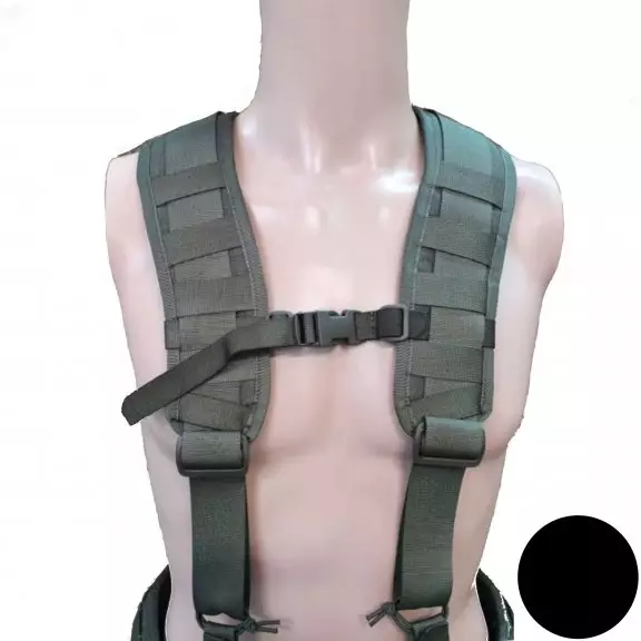 Baribal® Ergonomic Molle Harness For Tactical Belt - Black