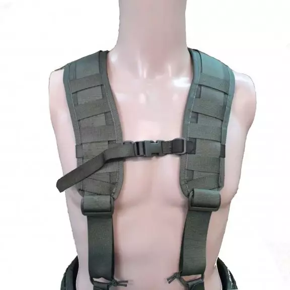 Baribal® Ergonomic Molle Harness For Tactical Belt - Ranger Green