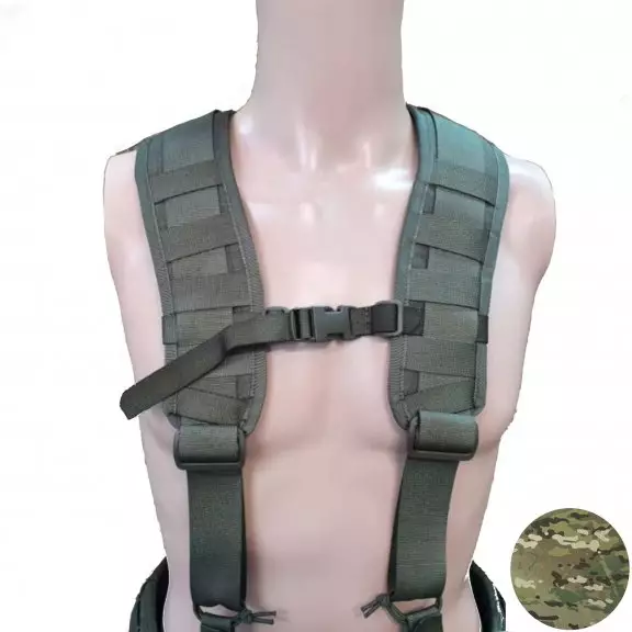 Baribal® Ergonomic Molle Harness For Tactical Belt - Multicam