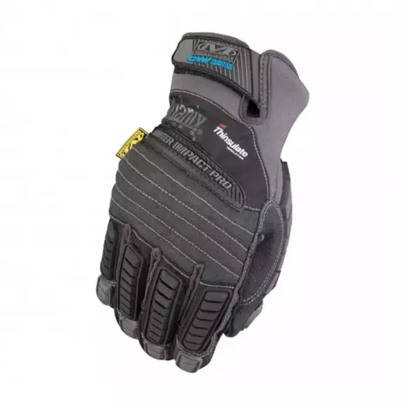 Mechanix® Taktische Handschuhe Winter Impact Pro - Schwarz
