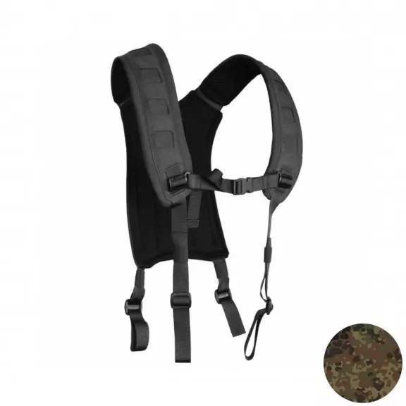 Templars Gear 4 Point H-Harness - Flecktarn