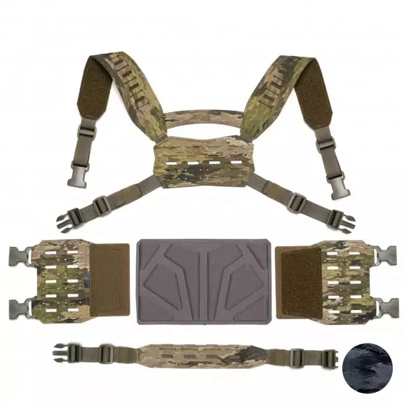 Templars Gear Chest Rig Conversion Kit - A-TACS Ghost
