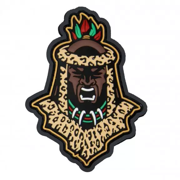Mil-spec Monkey Tactical Patch With Velcro - Zulu Warrior Head 1 Mil-spec Monkey Tactical Patch With Velcro - Zulu Warrior Head 1
