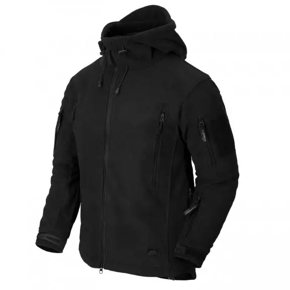 Helikon-Tex® PATRIOT Fleece Jacket - Black XL WASHED