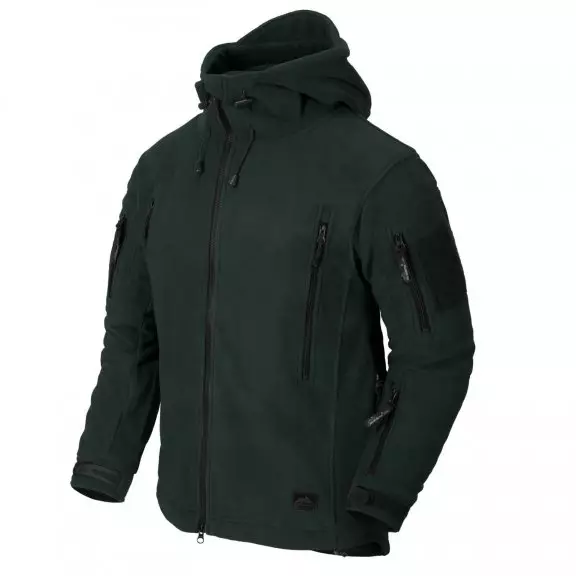 Helikon-Tex® PATRIOT Fleece Jacket - Jungle Green L WASHED