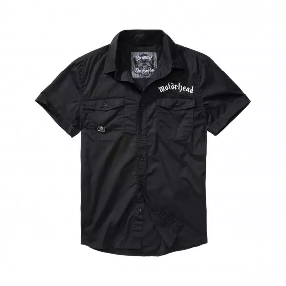 Brandit® Motörhead Shirt 1/2 Rękawa - Czarny