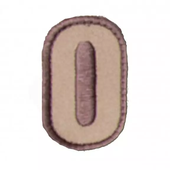 Mil-spec Monkey Taktischer Patch mit Klettverschluss Tac Numbers - Desert