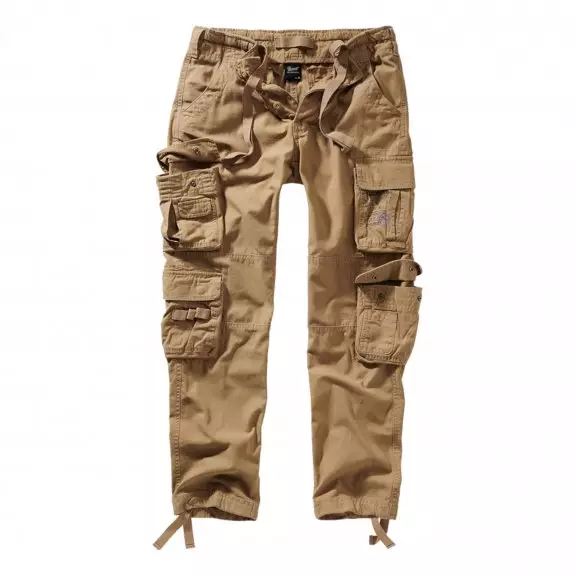 Brandit® Pure Slim Fit Trousers - Khaki