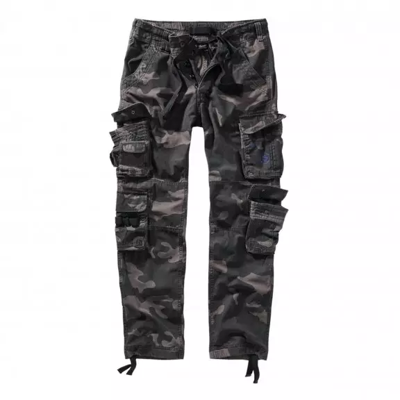 Brandit® Spodnie Pure Slim Fit - Dark Camo
