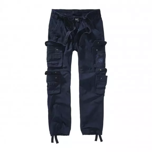 Brandit® Pure Slim Fit Trousers - Navy