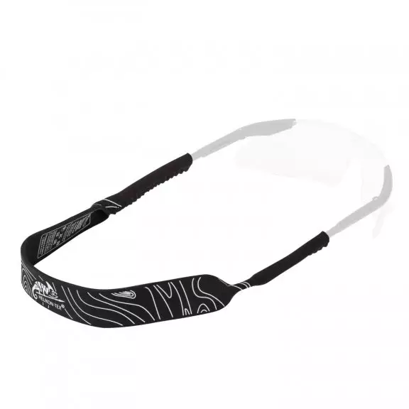 Helikon-Tex Neoprene Eyewear Retainer - Black/White