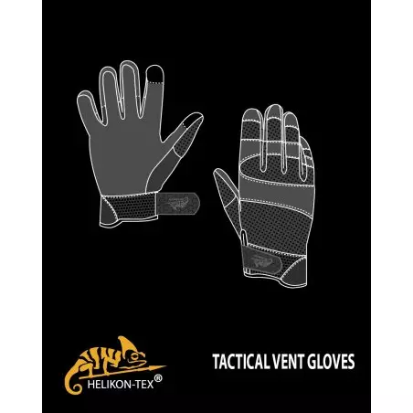 Rękawice UTL® (Urban Tactical Line) VENT - Czarne