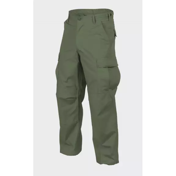 Helikon-Tex® Spodnie BDU (Battle Dress Uniform) - Cotton Ripstop - Olive Green
