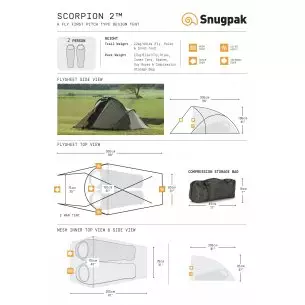 Snugpak® Namiot Scorpion 2...
