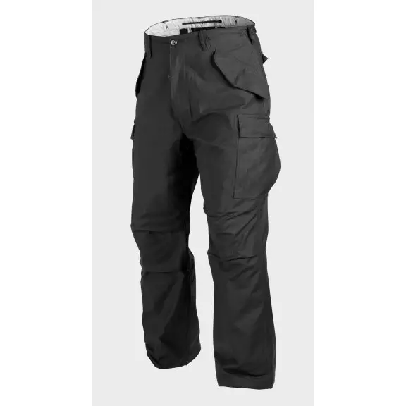 Helikon-Tex® US ARMY MILITARY M65 Trousers / Pants - Nyco Sateen - Black