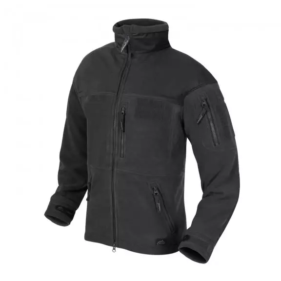Helikon-Tex® INFANTRY Fleece Jacket - Black M WASHED