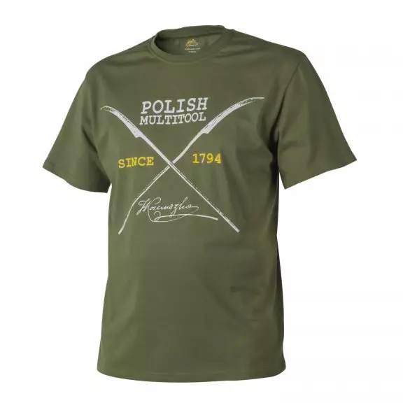 Helikon-Tex® T-shirt (polnisches Multitool)  - Baumwolle - U.S. Green