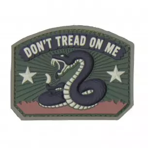 Tactical don't Tread on Me PVC Velcro Morale Patch -  New Zealand