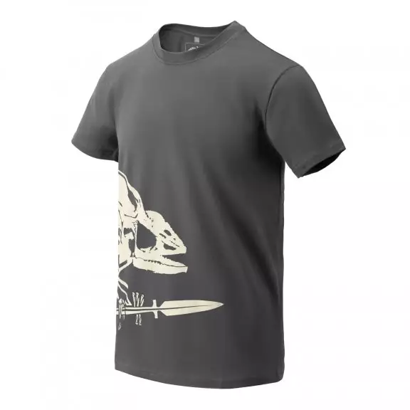 Helikon-Tex® T-Shirt (Full Body Skeleton) - Bawełna - Shadow Grey