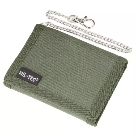 Mil-Tec® Wallet with Chain - Olive
