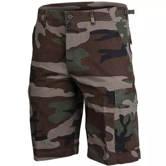 Mil-Tec® Ripstop Bermuda Shorts - US Woodland