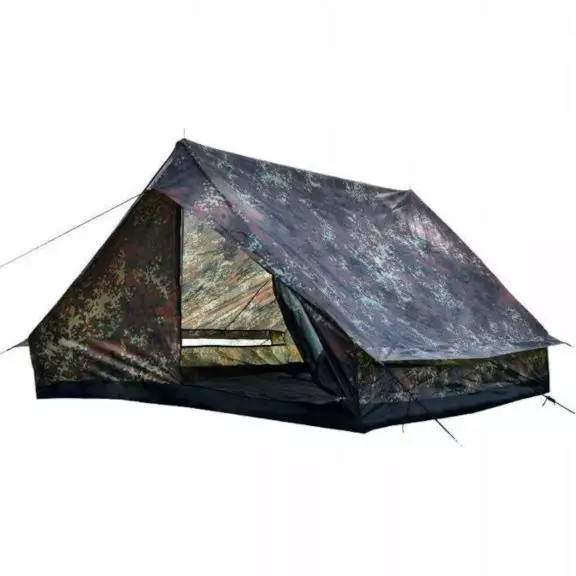 Mil-Tec® Mini Pack Standard 2-Person Tent - Flecktarn