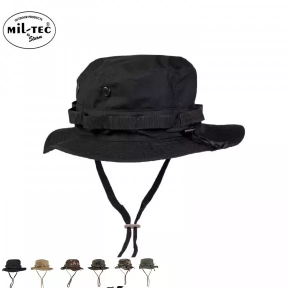 Black Boonie Hat