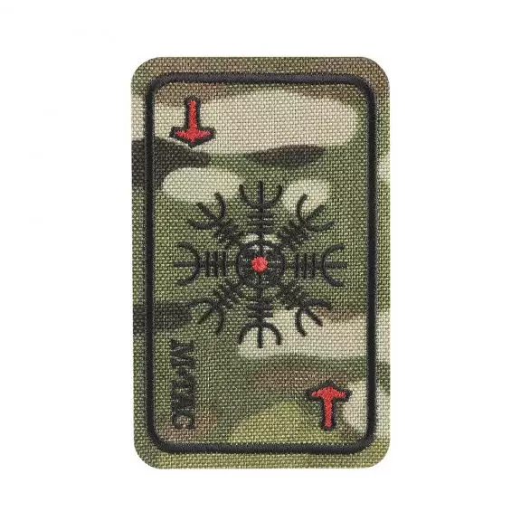 M-Tac® Helm of Terror Card Patch (Embroidered) - Multicam