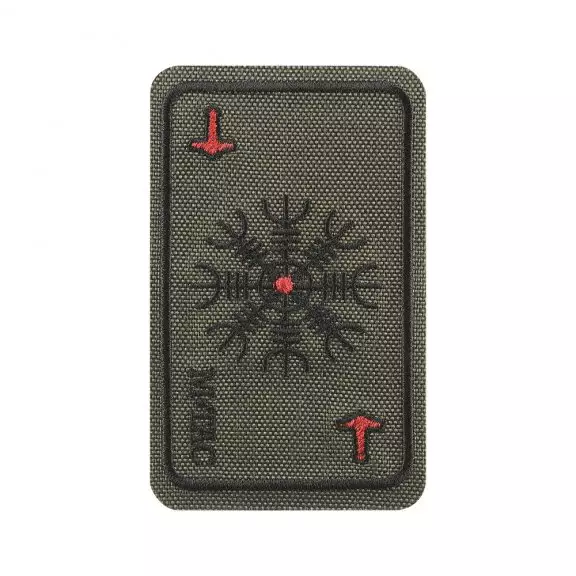 M-Tac® Helm of Terror Card Patch (Embroidered) - Ranger Green