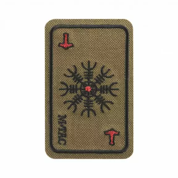 M-Tac® Helm of Terror Card Patch (Embroidered) - Coyote