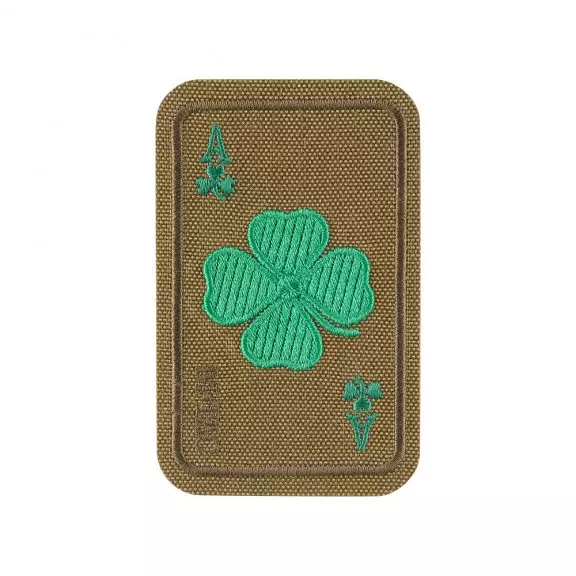 M-Tac® Lucky Card Patch (Embroidery) - Coyote