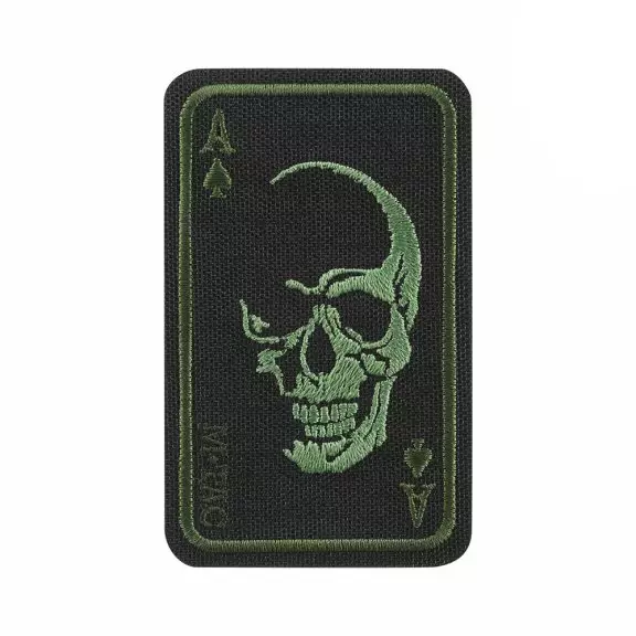 M-Tac® Face of War Patch (Embroidery) - Black/Olive