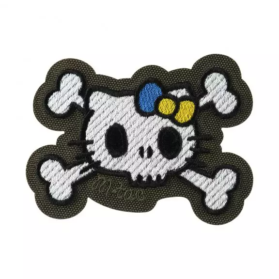 M-Tac® Kitty Patch (Embroidery) - White/Ranger Green