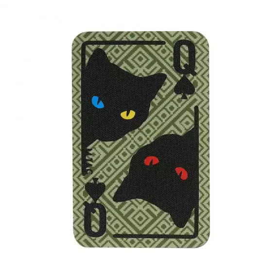 M-Tac® Queen of Spades Patch - Olive