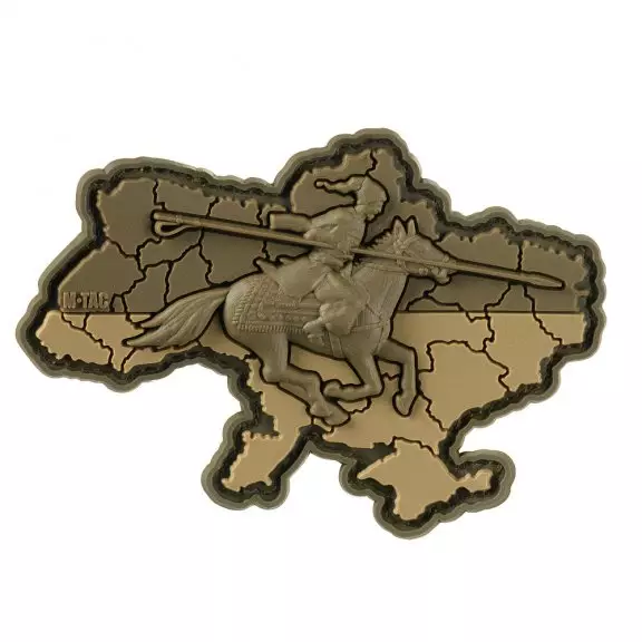 M-Tac® Cossack Ukraine 3D PVC Patch - Coyote