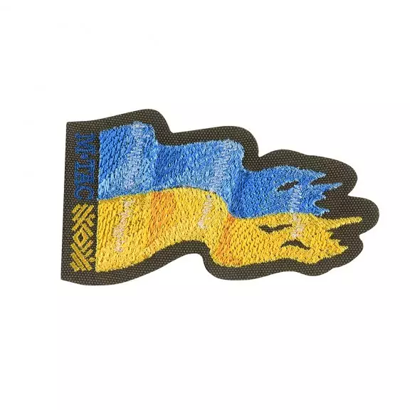 M-Tac® Ukraine-Flaggen-Aufnäher (Stickerei) - Ranger Green