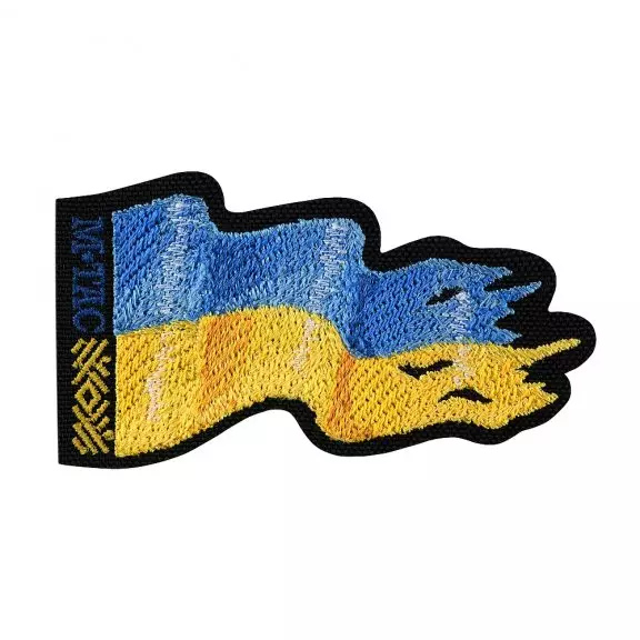 M-Tac® Naszywka Flaga Ukrainy (Haft) - Czarny