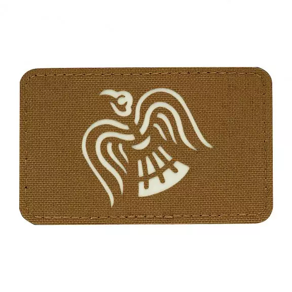 M-Tac® Crow Banner Laser Cut Patch - Coyote/GID