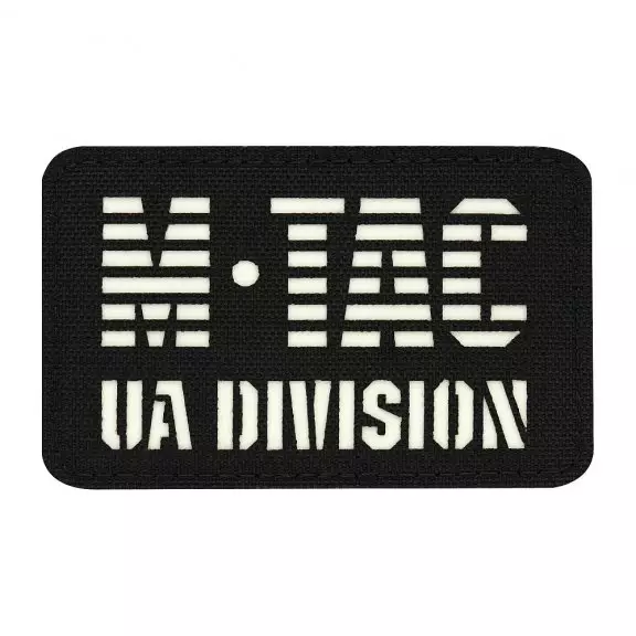 M-Tac® UA Division lasergeschnittener GiD-Aufnäher – Schwarz/GiD