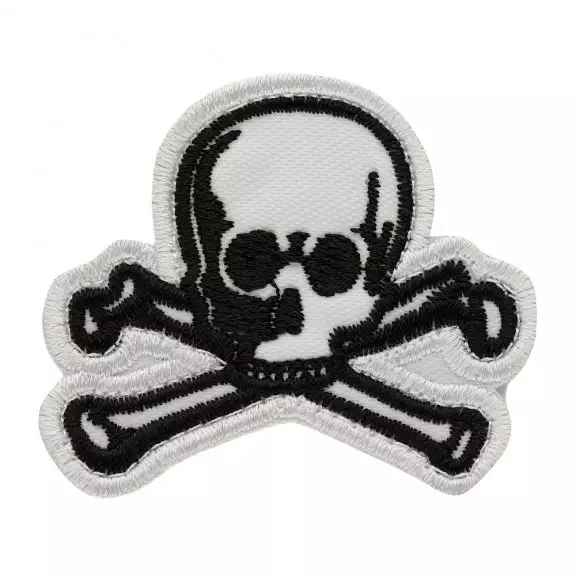 M-Tac® Old Skull Patch - Weiß