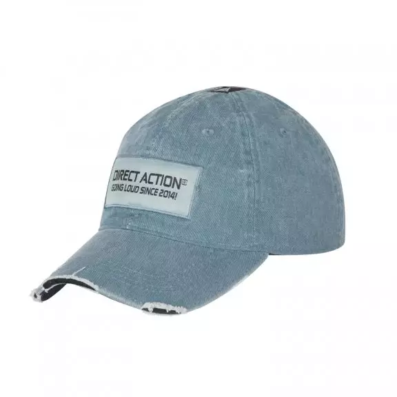 Direct Action Vintage Style Baseball Cap - Washed Steel Blue
