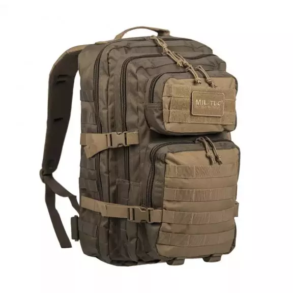 Mil-Tec® Plecak Large Assault Pack 36 l - Ranger Green/Coyote