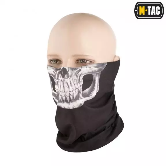 M-Tac® Reaper Skull Lightweight Scarf - Black