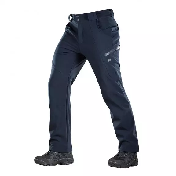 M-Tac® Spodnie Soft Shell Winter - Dark Navy Blue