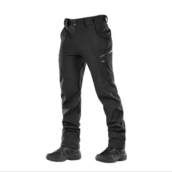 M-Tac® Soft Shell Winter Trousers - Black